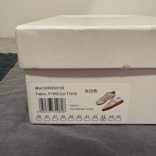 Maison Margiela GAT Beige Blanco Talla 43