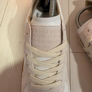 Maison Margiela GAT Beige Blanco Talla 43