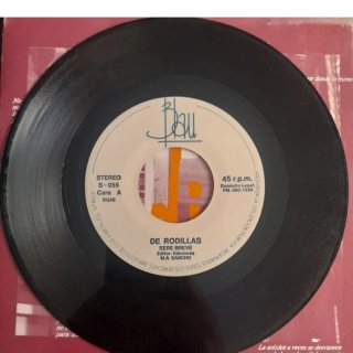 De Rodillas - Seré Breve / Llegar Tarde Vinilo 7