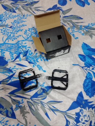 Pedales Lycaon Fibra Carbono MTB/BMX