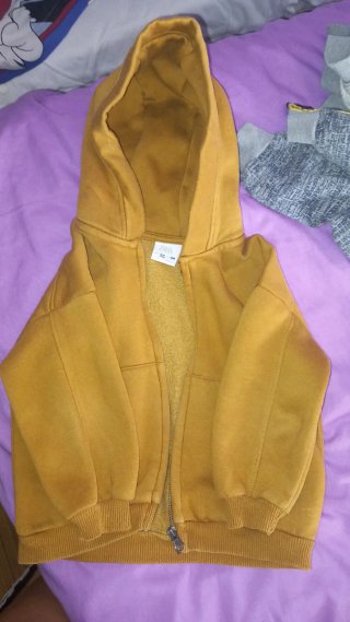 Chaqueta niño ZARA 2 años mostaza