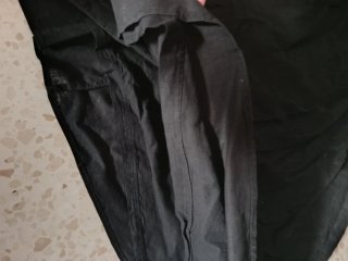 Vestido negro tirantes vuelo XL
