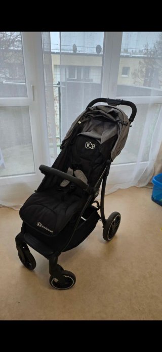 Silla de paseo Kinderkraft gris