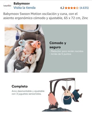 Hamaquita bebé BABYMOOV