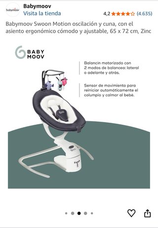 Hamaquita bebé BABYMOOV
