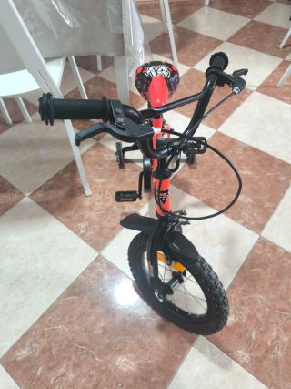Bicicleta infantil naranja APOLON 14