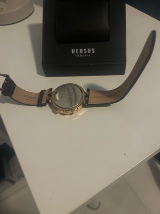 Reloj Versus Versace Negro Dorado