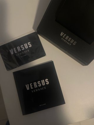 Reloj Versus Versace Negro Dorado