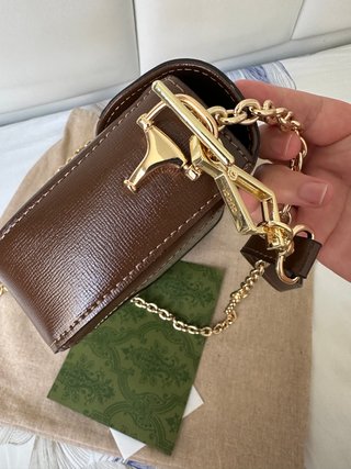 Gucci 1955Beige y Marrón