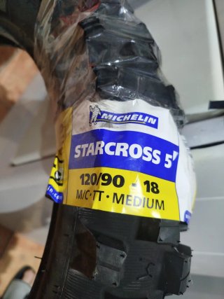 Neumático Michelin Starcross 5 Medium 120/90/18