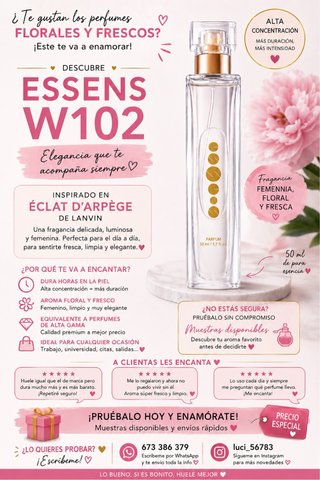 Perfume Essens W102 Floral Fresco 50ml