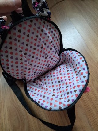 Mochila Peluche Cebra Lentejuelas Rosa