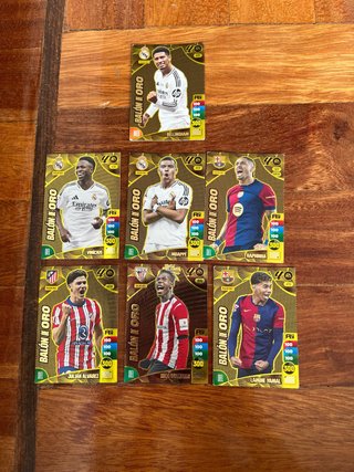 Cromos Balón de Oro 2024-25