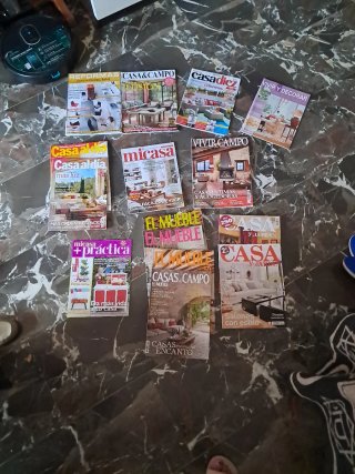 Lote de revistas de decoración