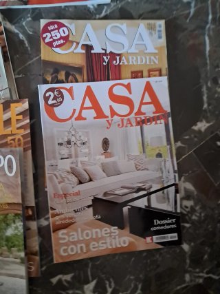 Lote de revistas de decoración