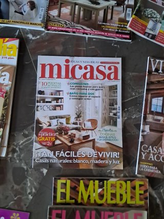 Lote de revistas de decoración