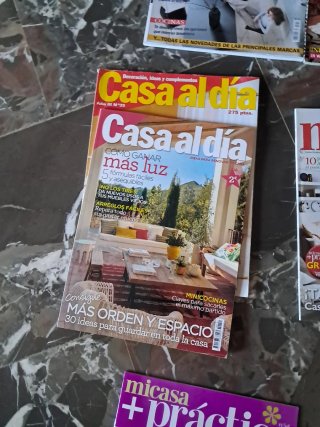 Lote de revistas de decoración