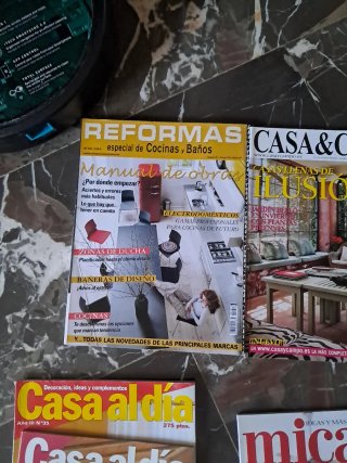 Lote de revistas de decoración