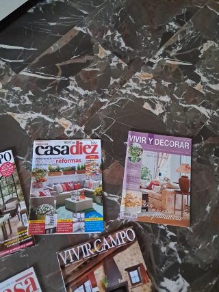 Lote de revistas de decoración