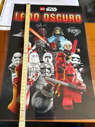 Póster Lego Star Wars Doble Cara plastificado
