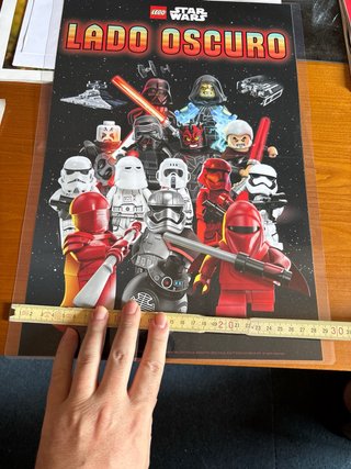 Póster Lego Star Wars Doble Cara plastificado