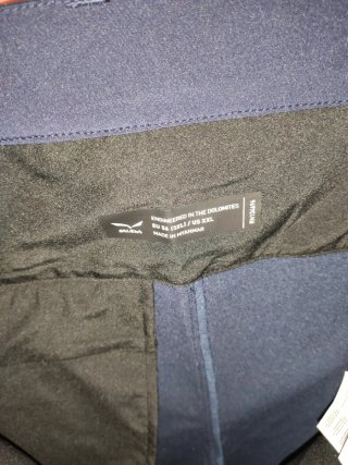 Salewa Pantaloni Tecnici pro Uomo outdoor Blu 3XL