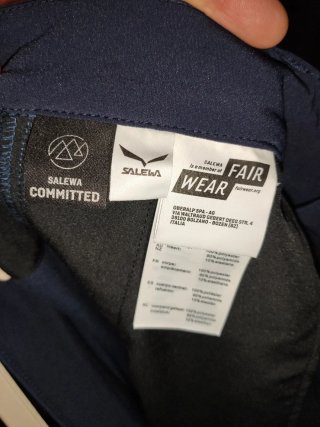 Salewa Pantaloni Tecnici pro Uomo outdoor Blu 3XL