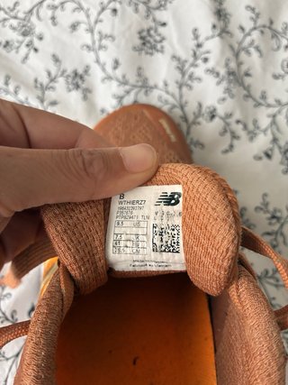 Zapatillas New Balance Hierro Z7 Mujer Naranja