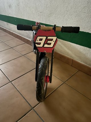 Bicicleta sin pedales madera Kiddimoto