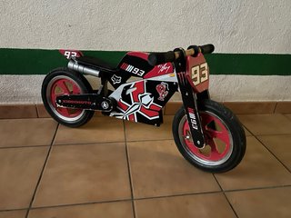 Bicicleta sin pedales madera Kiddimoto
