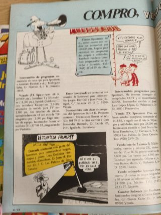 2 revistas ZX Ordenadores Sinclair