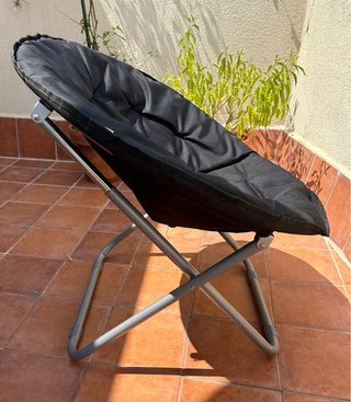 Sillas de terraza plegables rojas