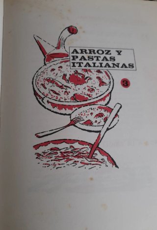Recetario de cocina. Años 60. ODAG.