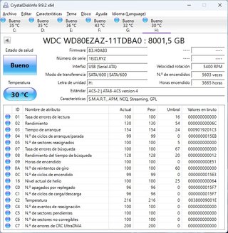 Disco Duro Externo WD My Book 8TB