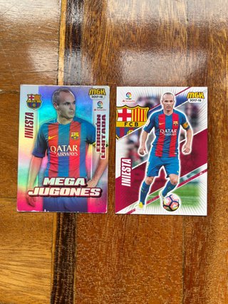 Cromos Iniesta FCB 2017-18 MGK