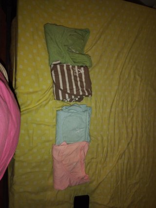 Lote 4 Camisetas Manga Larga Talla 44/46