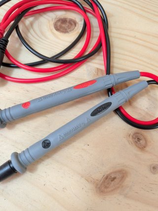 Sondas Multímetro CABLEPELADO 1m 1000V 10A