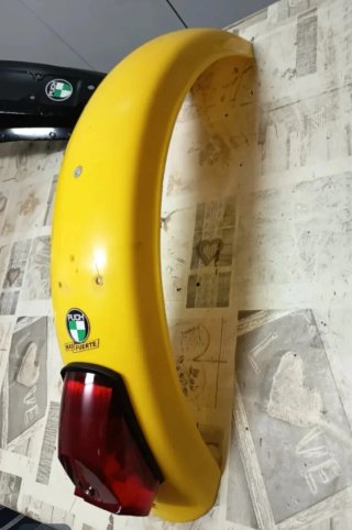 Guardabarros trasero con piloto Puch