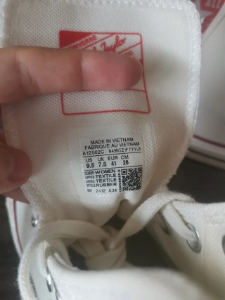 Converse Chuck 70 Wedge HI Blancas
