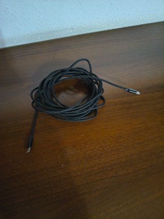 Cable USB C a C trenzado