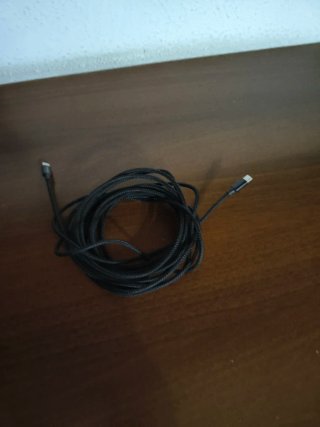Cable USB C a C trenzado