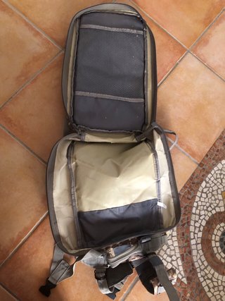 Zaino trekking mimetico