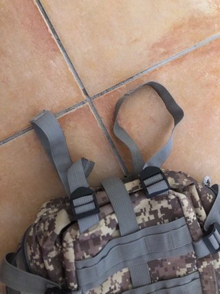 Zaino trekking mimetico