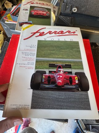 Lotto Riviste Ferrari World 11-21