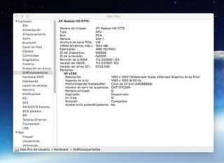 ATI Radeon HD5770 1GB Mac Pro