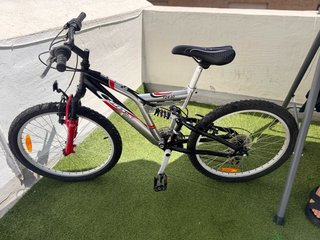 Bicicleta niño/niña Montaña Doble Suspensión