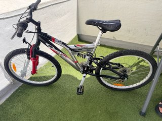Bicicleta niño/niña Montaña Doble Suspensión