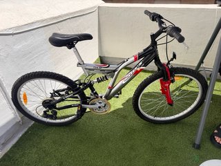 Bicicleta niño/niña Montaña Doble Suspensión