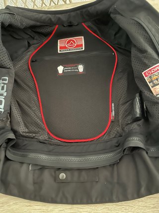 Chaqueta moto mujer
