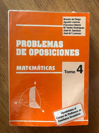 Problemas de oposiciones a enseñanza secundaria...